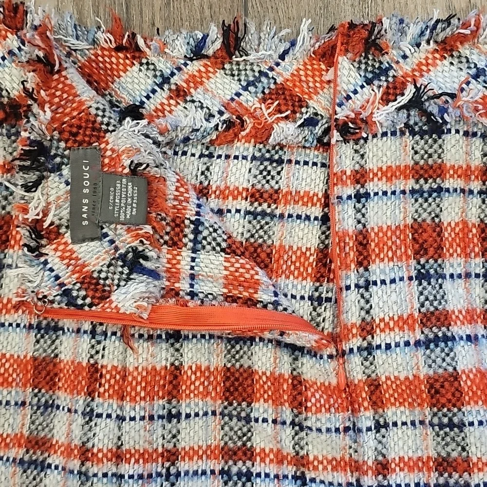 Sans Souci vibrant plaid